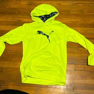 Neon Puma Hoodie Youth